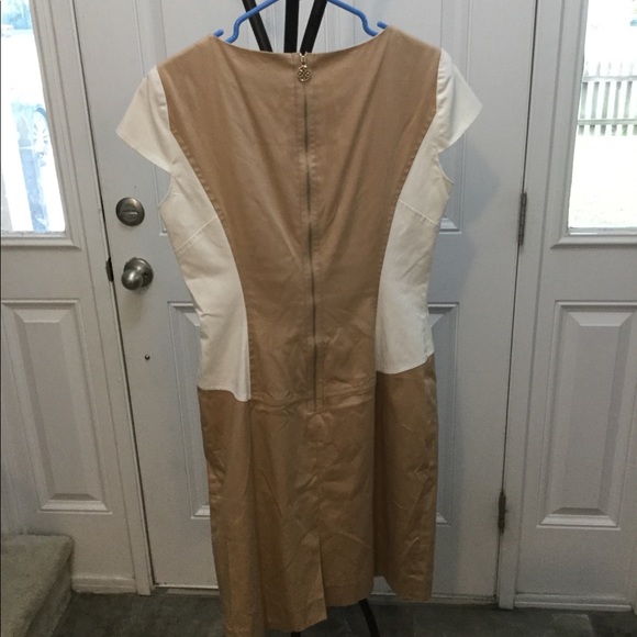 Antonio Melani Cap Sleeve Block Dress - Picture 5 of 6